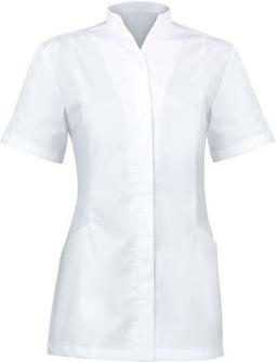 80-136cm Size guide G 2251 Women s concealed button tunic Button-up with handy key loop in pocket Double action back Two hip pockets with