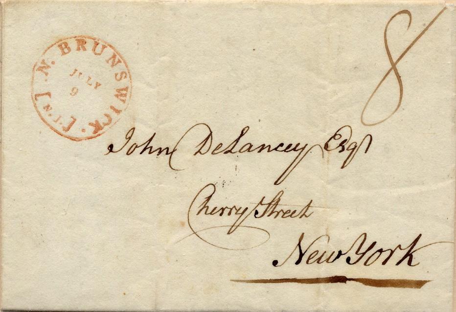 Early Circle Handstamps 1800 to 1815 In the first two decades of the 19th century, three