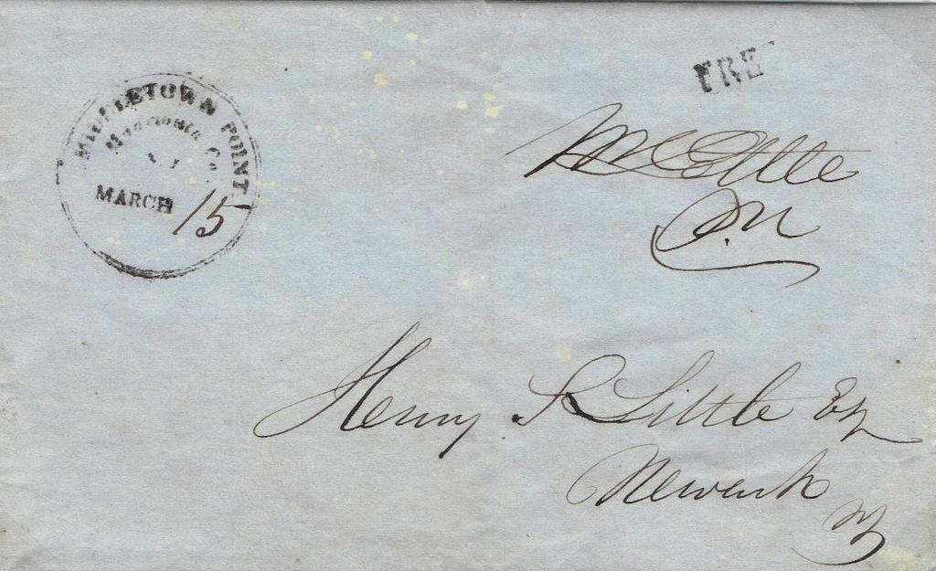 postmarks were used in