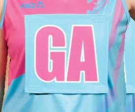 600 - Netball Bibs Polyester Spandex Woven fused