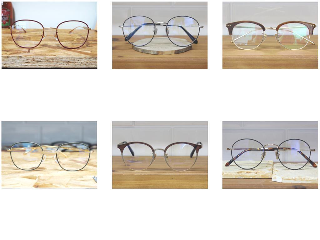 COLORS OLIVER & GOLD COLORS BROWN & GOLD COLORS BLACK & GOLD MATERIAL STAINLESS STEEL + β TITAN 210,00 0 MATERIAL STAINLESS STEEL 190,00 0 MATERIAL ACETATE + β TITANIUM 218,00 0 SIZES 51 ㅁ 20-148