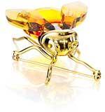 Product Name Brooch Bee Alipur, fire-opal medium Swarovski code