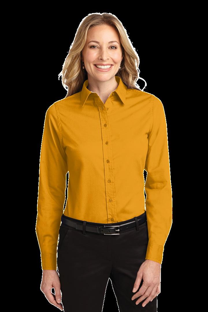 Port Authority Long Sleeve Easy Care Shirt. S608 This comfortable wash- and- wear shirt is indispensable for the workday.