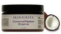 Coconut/Papaya Enzyme Description Professional Use Only. The papaya enzyme in the Coconut/Papaya Enzyme dissolves dead skin cells, revealing healthy, soft skin.