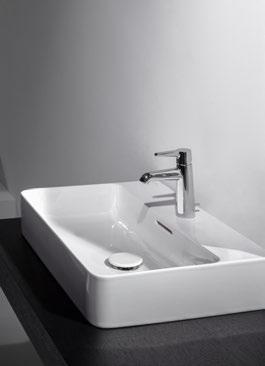 VAL washbasin 60; freestanding bathtub FRAME