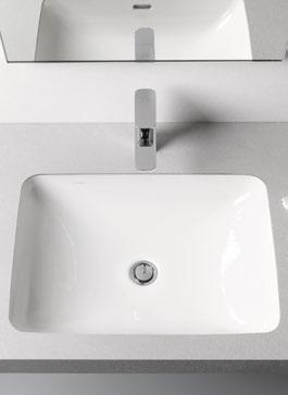 double washbasin 120; vanity unit