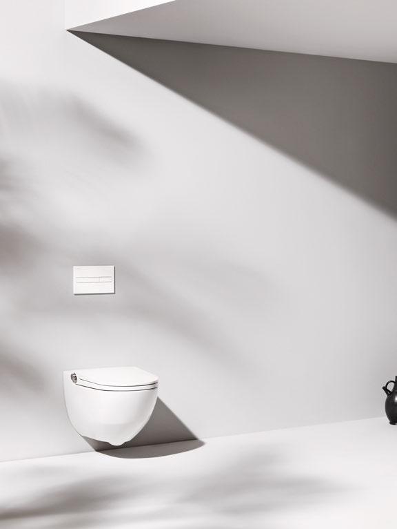SHOWER TOILET CLEANET RIVA Design by Peter Wirz CLEANET RIVA shower toilet,