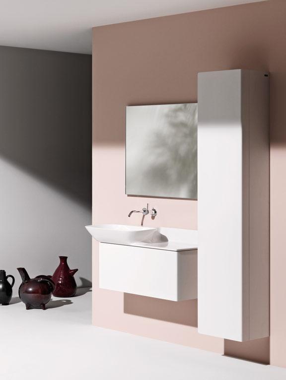 INO vanity washbasin 90, shelf right KARTELL BY LAUFEN