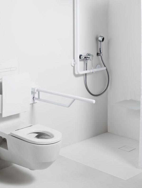 PRO LIBERTY wall-hung WC rimless, barrier-free; WC seat, barrier-free
