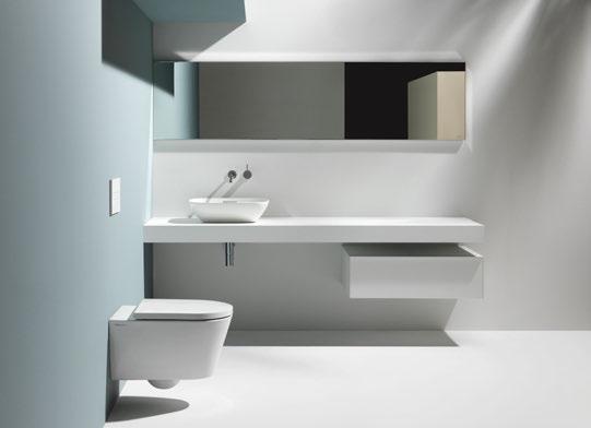 INTERIOR DESIGN HAS NEVER BEEN EASIER SPACE defines an area with the characteristics that LAUFEN has been using since the invention of SaphirKeramik.