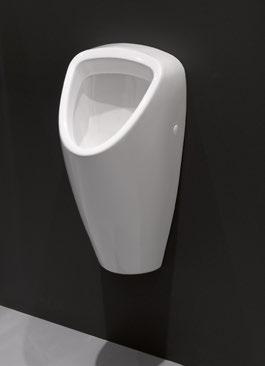 UNLIMITED POSSIBILITIES With PUBLIC urinals, design, comfort and hygiene are combined to a single unit, which has virtually no limits to where it can be installed.