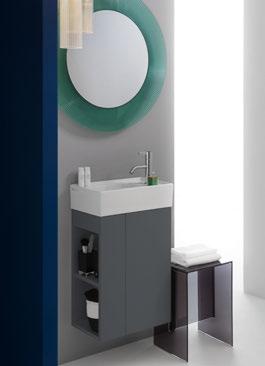 washbasin mixer; vanity unit; mirror All saints ; pendant