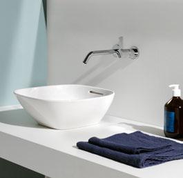 wall-mounted basin mixer INO bowl washbasin 50