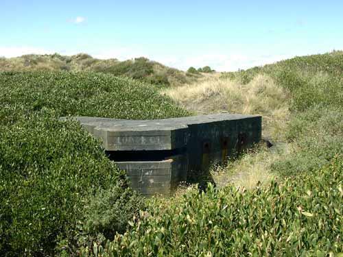 Pillbox in Dunes near Seafront