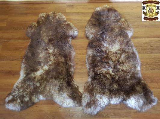 2.Mouflon sheepskin : These are some of the most beautiful skins dyed with high quality tanning