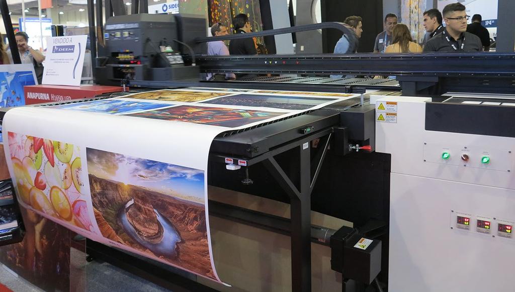 UV-cured printers In previous years the trend was solvent ink printers, but