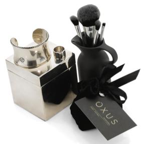 OXUS NOIR COLLECTION The Oxus Noir collection combines tough-luxe matte rhodium casing with hand-cut black