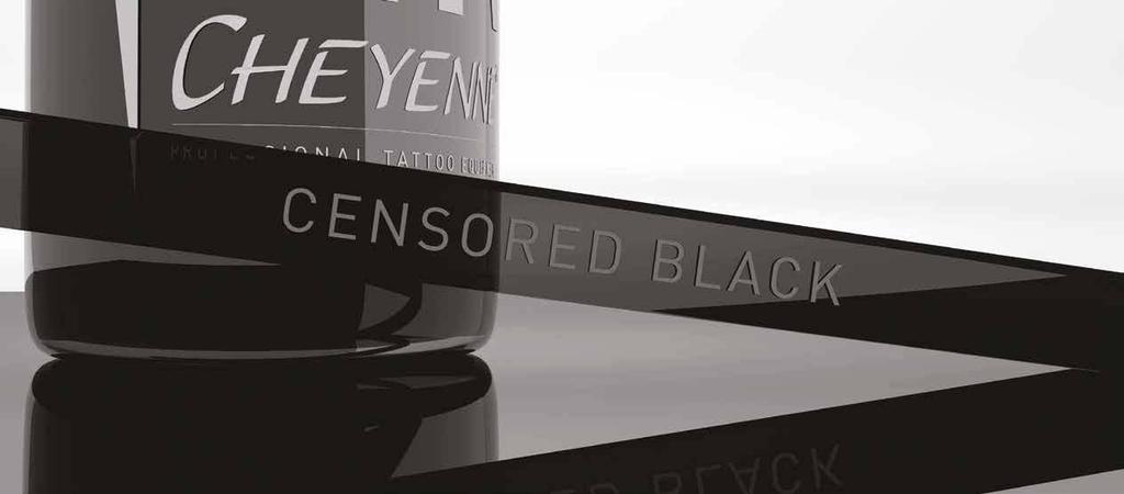 CENSORED BLACK // Thick viscosity, however easy to apply because it get s thinner while