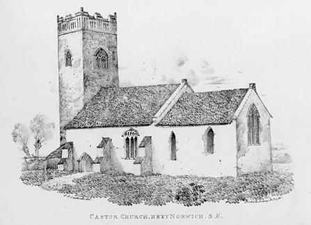 An Archaeological Evaluation at Caistor St Edmund Churyard, Norfolk NLA Reference CNF42347 John W. Percival Johnwpercival@yahoo.co.uk Prepared as part of the Caistor Roman Town Project for Dr.W.Bowden Department of Archaeology University of Nottingham, Nottingham NG7 2RD.