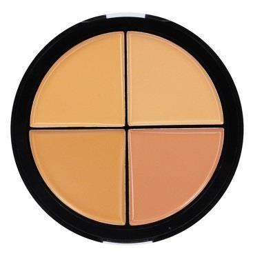 This foundation wheel is an all-inclusive on the go foundation that sets to a powder finish.
