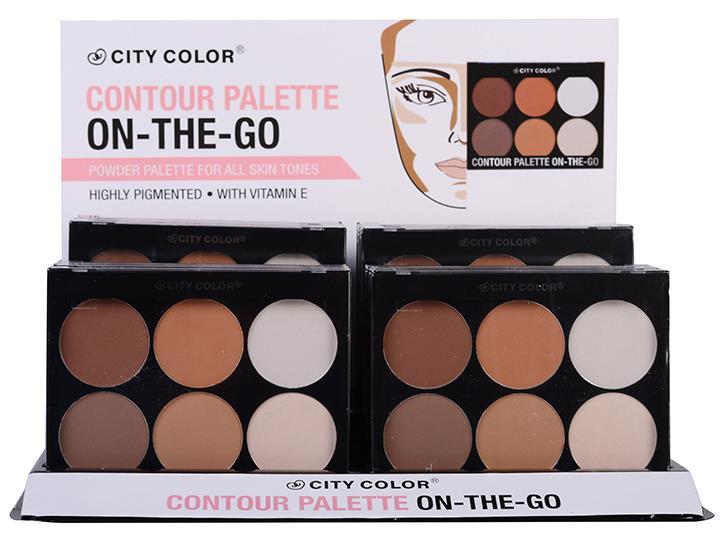It includes two contour shades, two bronzers and two highlighters.