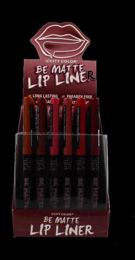feathering. Lipstick Lip Palette (L-0057) City Color introduces the PERFECT on the go lip palette!