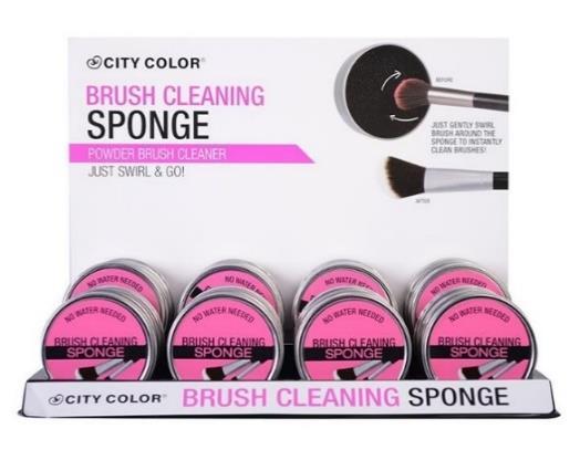 Tools Brush Cleaning Sponge (T-0001) Clean your brushes with the City Color Brush Cleaning Sponge.