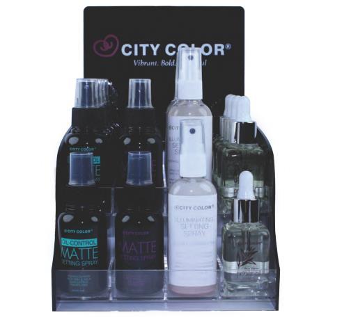 Displays & Storage Acrylic Counter Displays Display all your City Color Cosmetics in our City Color