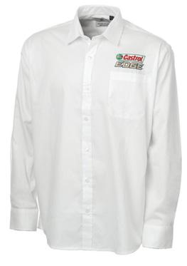 Cord Pulls on all zips. Bungee cord in hem. Emboidered Castrol logo left chest.