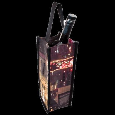 Made from PVC billboards WINE BAGS (PVC32) With short