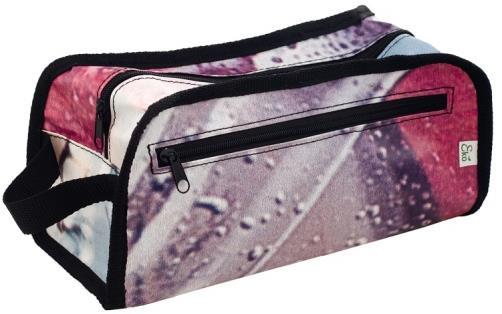 MEN S TOILETRY BAG (PVC34) Outer zip pocket, carry handle.