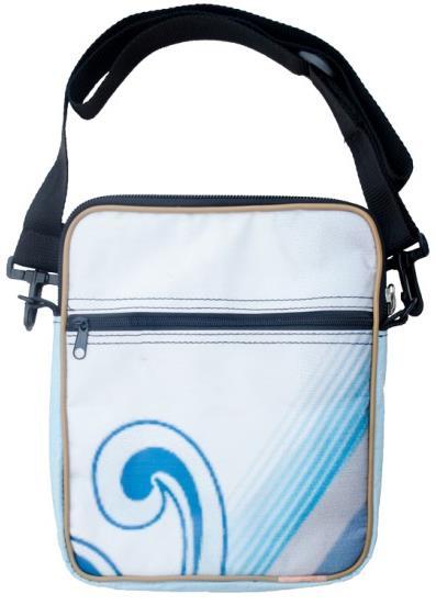 TABLET SLING BAG with Piping (PVC12) Adjustable sling strap, zipped