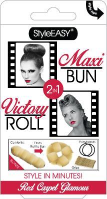 Vintage Victory Rolls are the way to go, and with this styling kit you can get