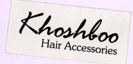 1875190 21/10/2009 KHOSHBOO HAIR ACCESSORIES trading as KHOSHBOO HAIR ACCESSORIES 41, SURAJ BHAVAN, DAYA BHAI CHWAL, DADI SEATH