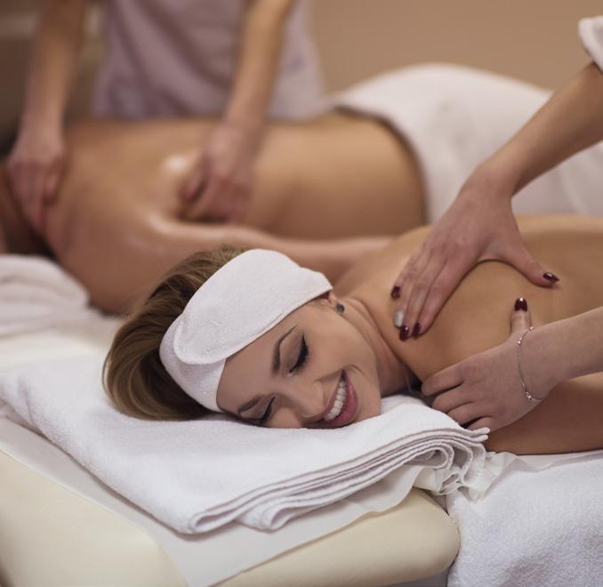Aroma peeling with massage A relaxing nourishing treatment finished with a full-body massage that allows you to find harmony between the soul and the body.