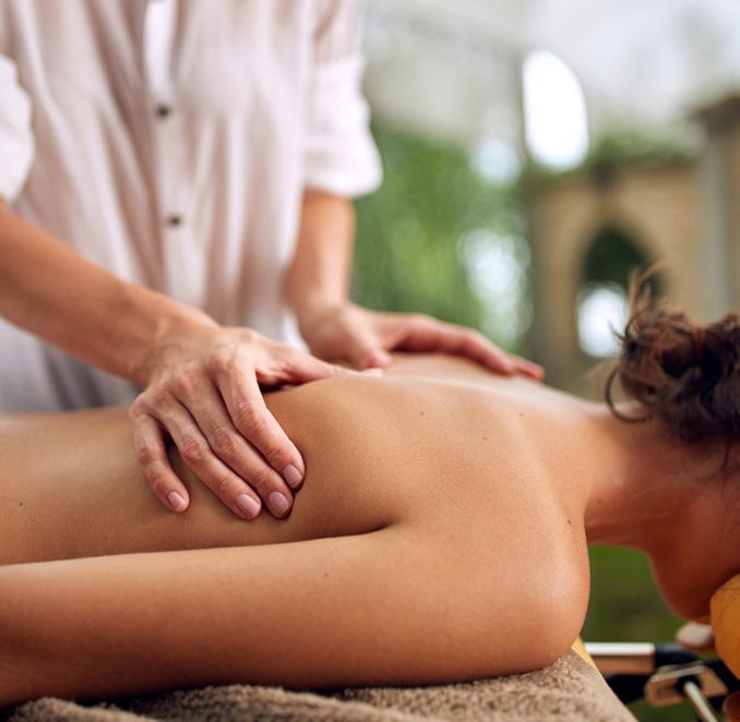 Classic back massage This massage is aimed at improving the psychophysical state.