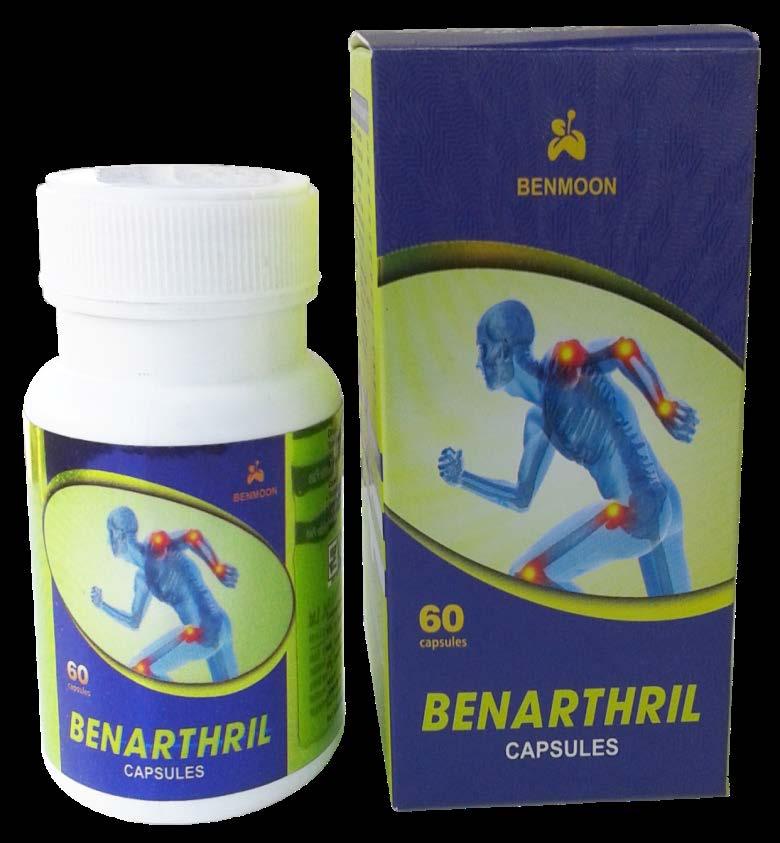 BENARTHRIL CAPSULES PAIN RELIEVING CAPSULES DIRECTION FOR USE: Take 1 to
