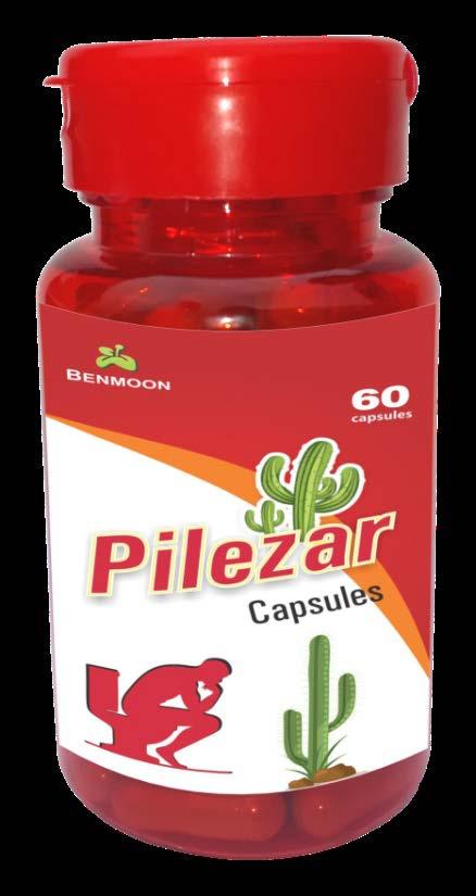 PILEZAR CAPSULE is empowered with selected vital herbs and has the highest potential impact in treating HEMORRHOIDS/ PILES and