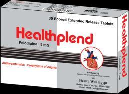 Pharmaceutical products Healthplend Extended Release Tablet Active