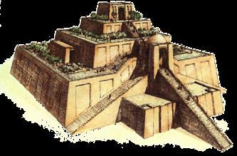 The Sumerian temple was a small brick house that the god was supposed to visit periodically.