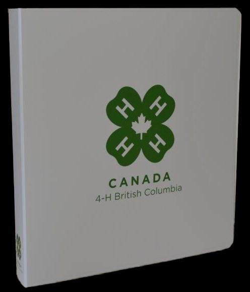 labels with 4-H BC logo, tagline and website 2 5/8 x 1 each PC8 - Pen