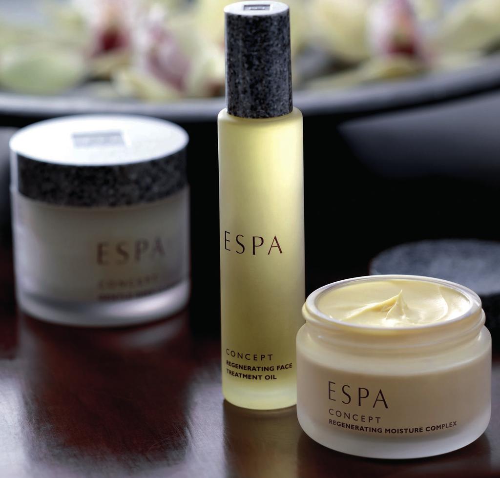ESPA FACIALS Our facials begin with a detailed consultation and indepth skin analysis using SkinVisionTM technology to identify