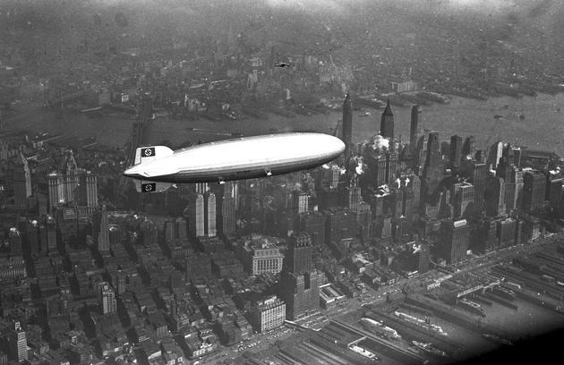 Hindenburg flies
