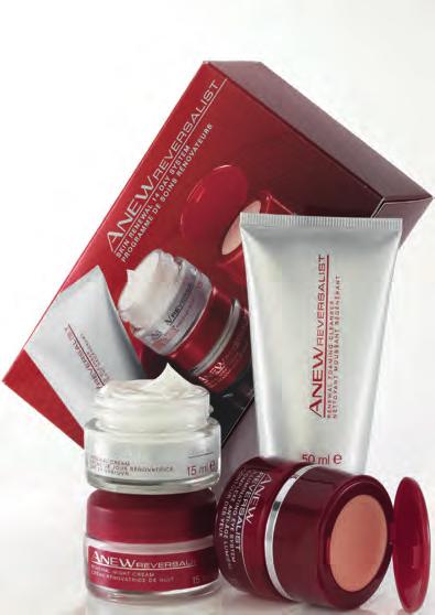 Trial size Night Renewal Cream 15 ml Trial size treat Illuminating Eye System 15 ml Full size R225 am pm All Anew products are allergy and dermatologist tested.