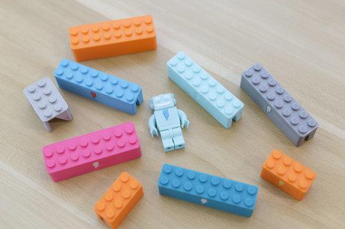 Webcam Cover-Up Lego brick with Adabot Mini Fig Created