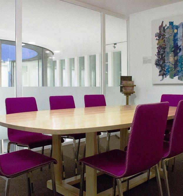 Meeting rooms For meetings of 20 or fewer we have a suite of modern meeting rooms that can be booked individually, in combination, or as additional spaces for a larger event.