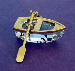 Product Name Row boat (Gold) Swarovski