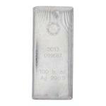 (1) BULLION: Royal Canadian Mint 2013 100 oz 999.9 fine silver bar.