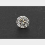 3016 LOOSE DIAMOND: Trillion cut diamond, 4.99mm x 3.55mm x 1.85mm = 0.18 carat, Fair/G/SI1.