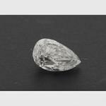 3018 LOOSE DIAMOND: Pear cut diamond, 6.99mm x 4.73mm x 3.30mm = 0.70 carat, Good/H/VS2.